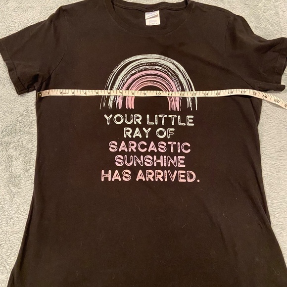 Port & Company “Your Little Ray of Sarcastic Sunshine” Tee – Size Medium - Picture 5 of 6